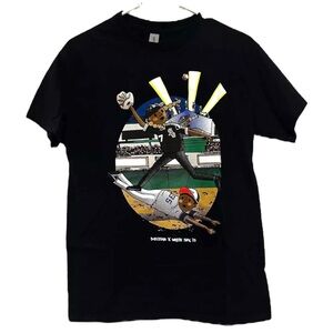 Chicago White Sox Size Adult Medium Black Tee Delisha X White Sox ‘23